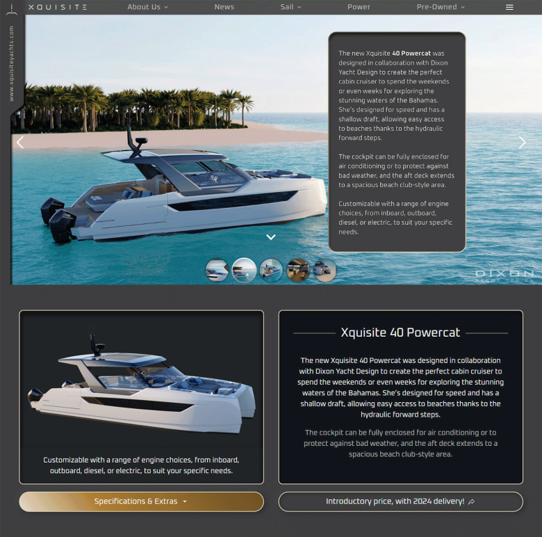 Xquisite 40 Powercat